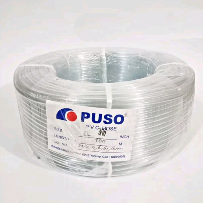 Selang Aerator Aquarium Air Elastis Bening Puso Permeter