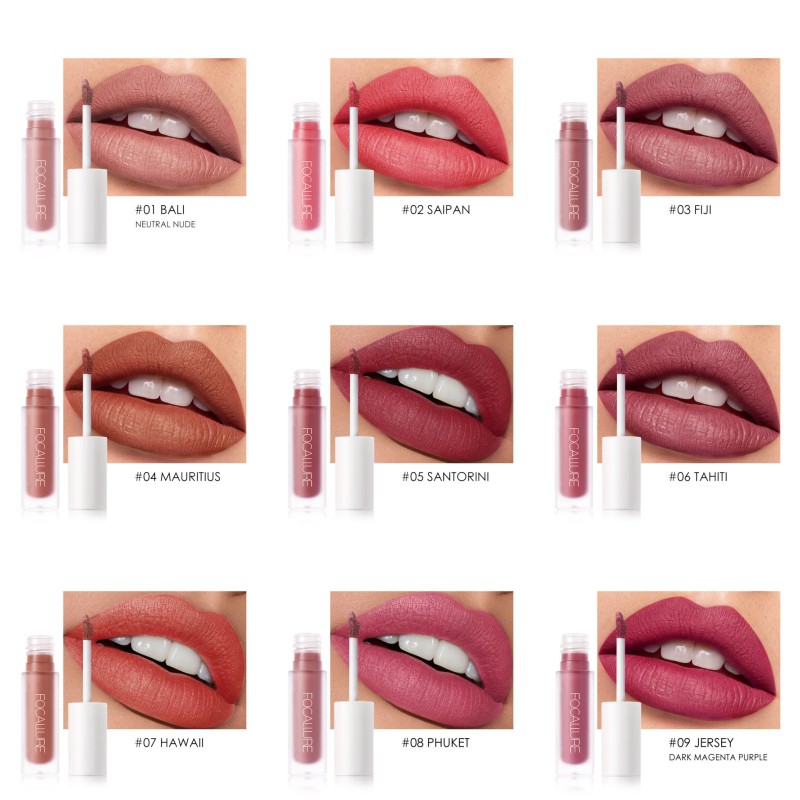 FOCALLURE Liquid STAYMAX Lipstick Waterproof Long Lasting Lip Make Up