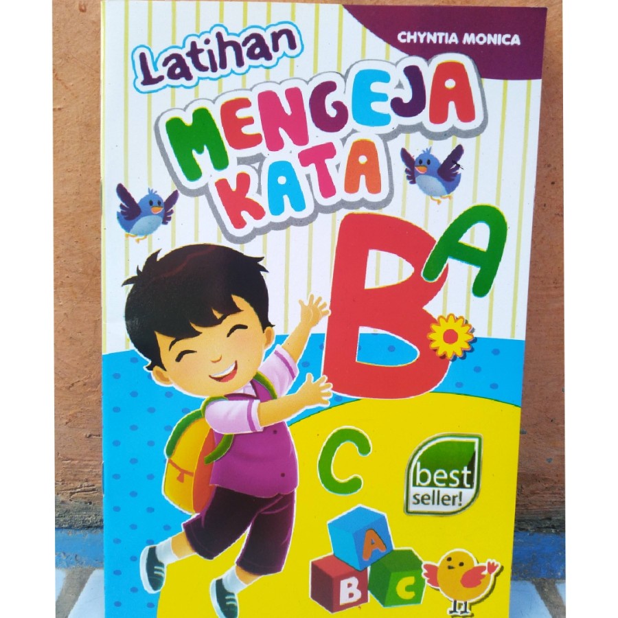 

Buku Latihan Mengeja Kata Full Color 32 HAL