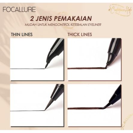 Focallure Lasting Waterproof Liquid Eyeliner Focallure Eyeliner Pen Focallure Eyeliner Pensil Focallure Eyeliner Waterproof Focallure Focallur Fucallure Focalure Foccalure