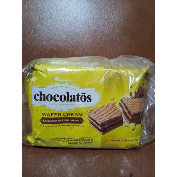 

Chocolatos Wafer Cream (isi 10)