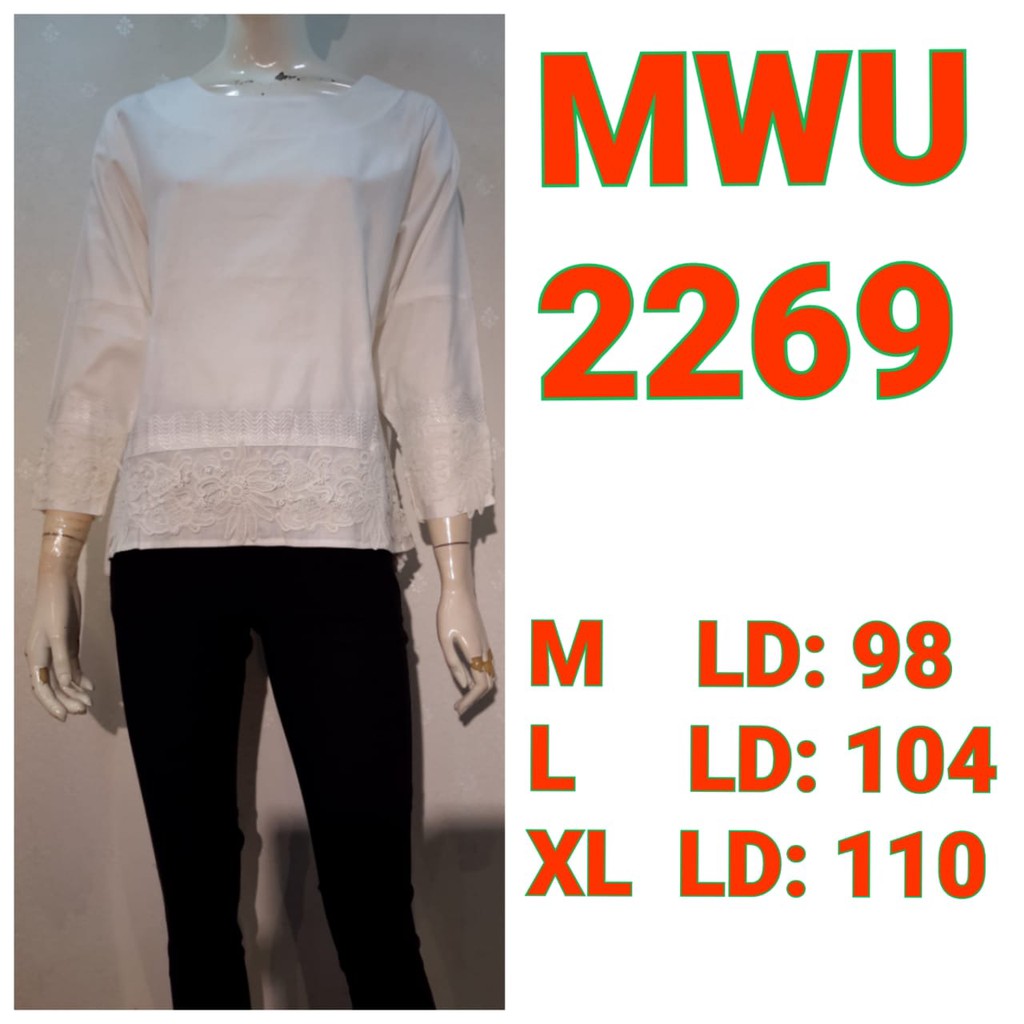 [MWU 2269] Blus/Blouse/Baju/Dress Murah