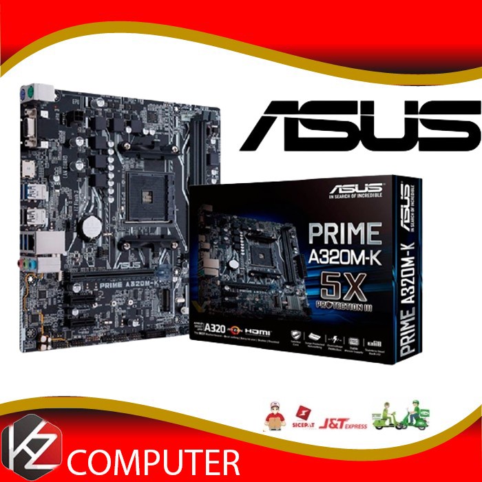 MOTHERBOARD ASUS PRIME A320M-K