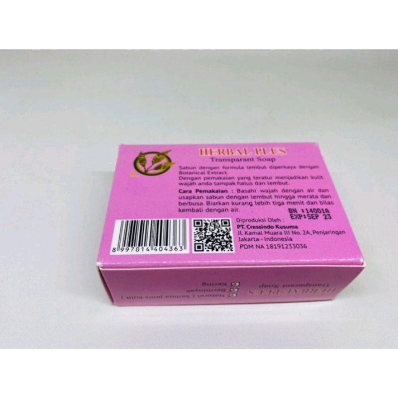 SABUN HERBAL 70 gr 𝐁𝐏𝐎𝐌