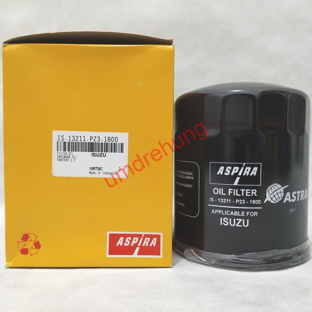 Filter Oli Panther 2300 KAD Bison Trooper CJ7 Diesel Chevrolet Luv