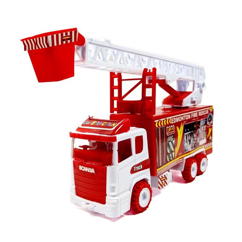 ST 2087 - Mainan Damkar PMK Merah Fire Engine Truck ST2087