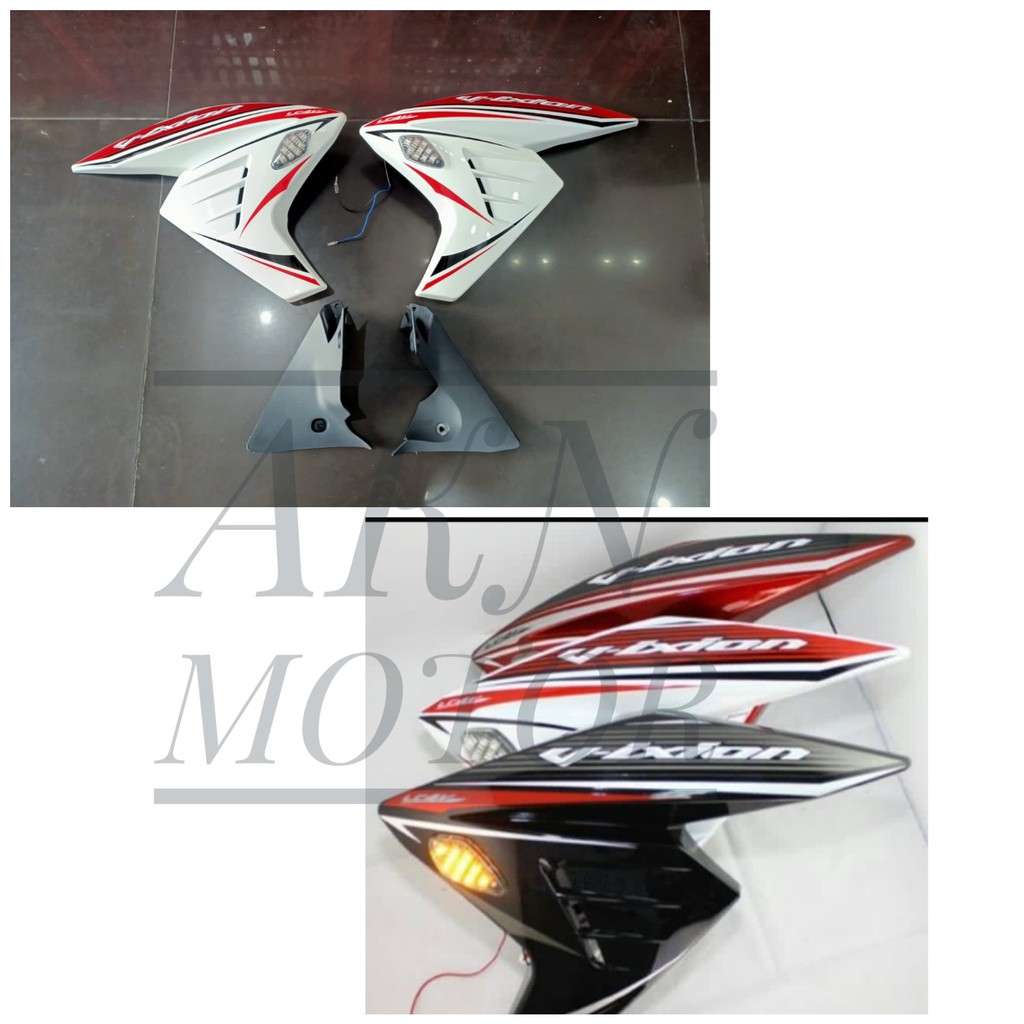 SAYAP SAMPING / FAIRING / FERING VIXION NVA NVL 2013 - 2016 PLUS SEIN LED