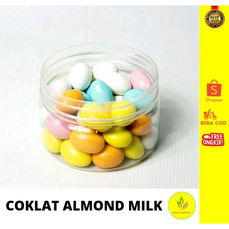

COKLAT ALMOND MILK 250gr/COKLAT KACANG ALMOND/TERLARIS
