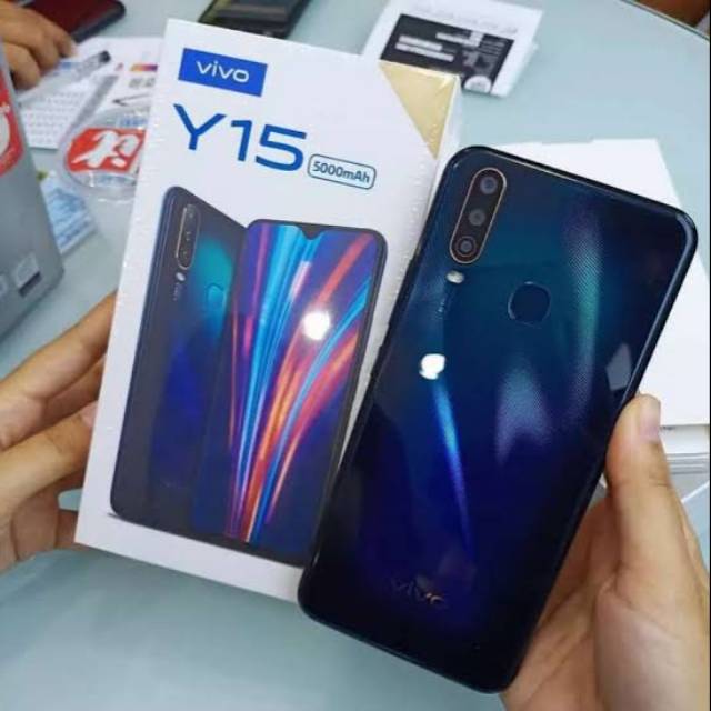jscofficialstore Vivo y15 second/bekas berkualitas Ram 4/64 fullset no minus masih bergaransi resmi