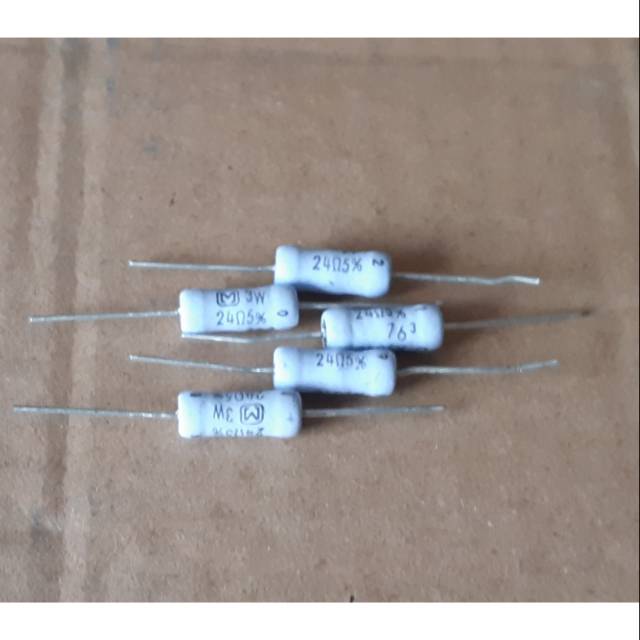 Resistor Panasonic 24 ohm 3watt 5% original