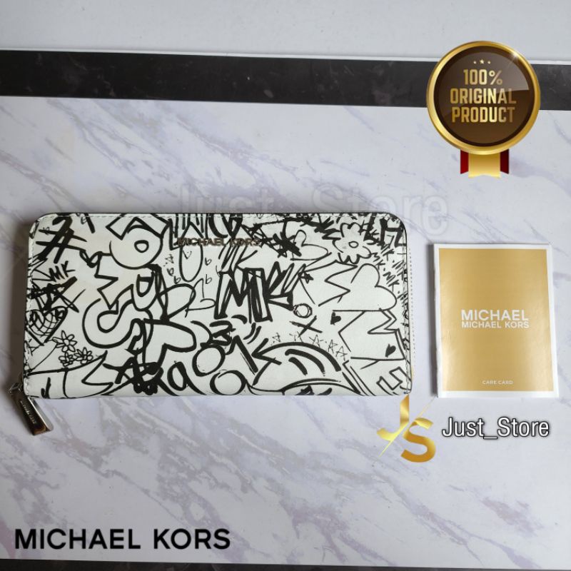 Dompet wanita MICHAEL KORS original - Graffiti wallet