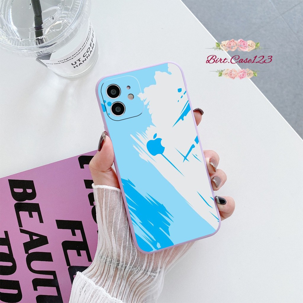 CASE CASING SOFTCASE SILIKON MACARON PELINDUNG KAMERA COLOUR BRUSH OPPO VIVO SAMSUNG XIAOMI REALME IPHONE ALL TYPE BC6016