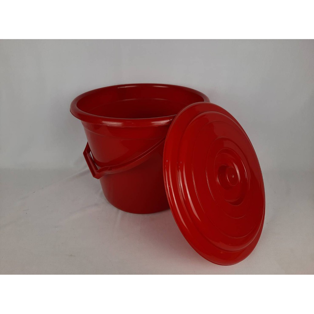 Timba Air Tutup / Timba Plastik / Timba warna / Ember tutup / Timba / Timba 4 gl WARNA