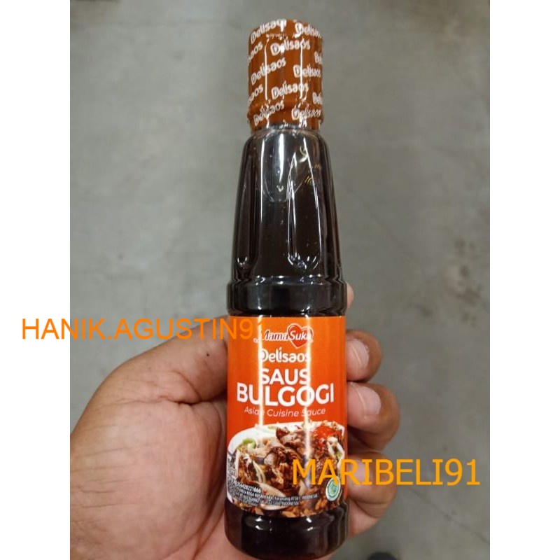 

Mamasuka Delisaos Saus Bulbogi 130 ml maribeli91