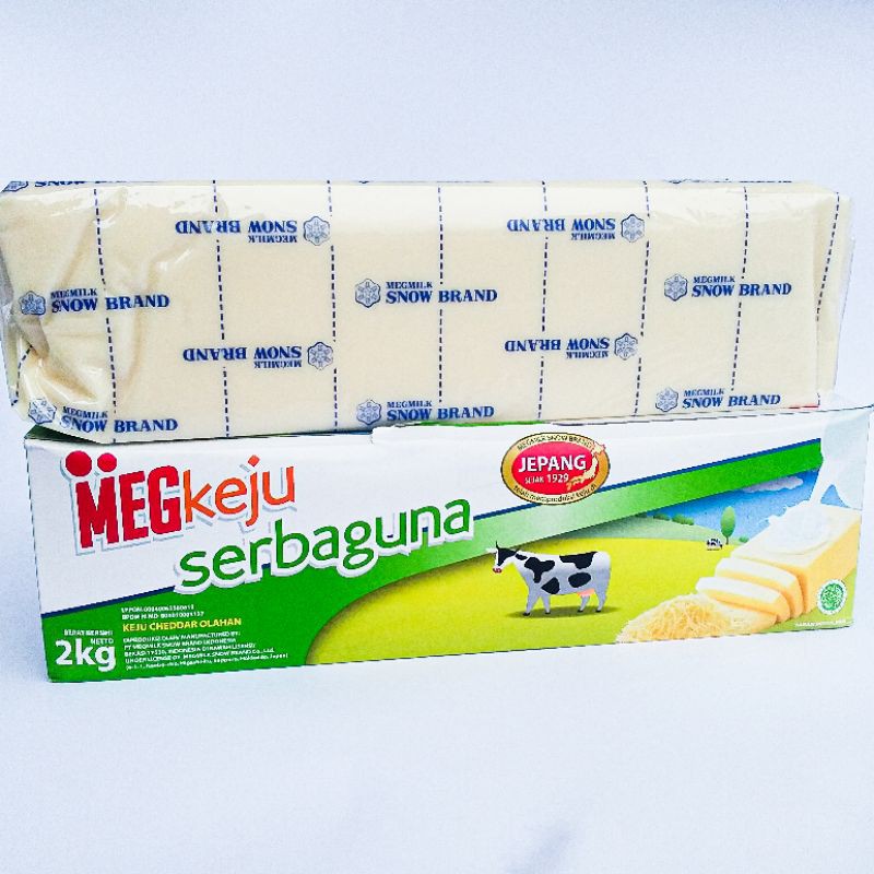 Keju Cheddar Meg Keju Repack 500 gram