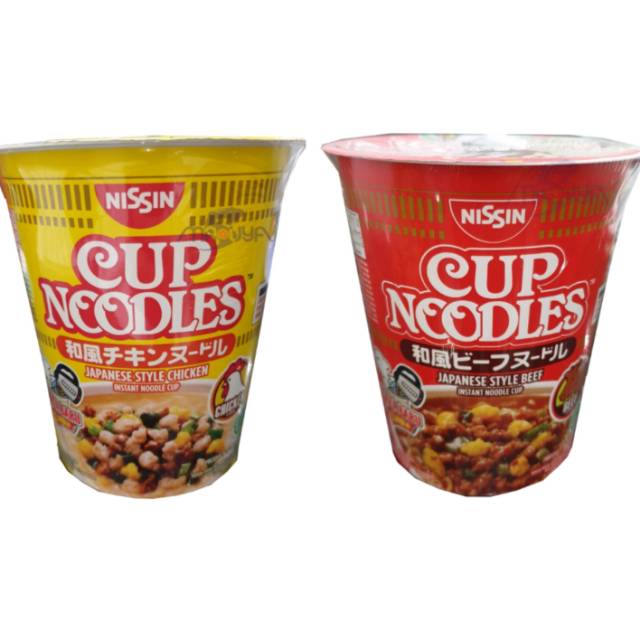 

Nissin cup noodle