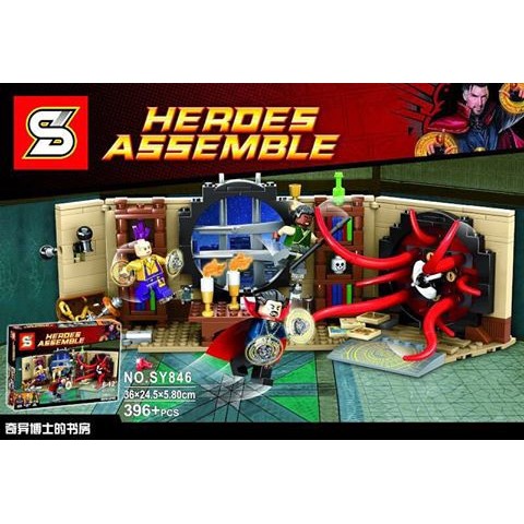 Brick SY 846 Doctor Strange's Sanctum Sanctorum ~ Mainan Murah Lego