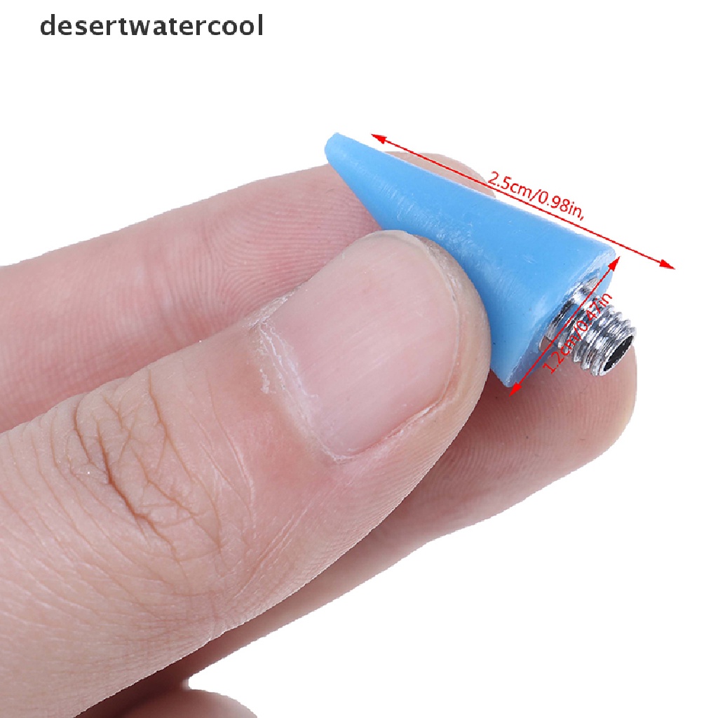 Deid 1pc Kepala Pensil Wax Pengganti Untuk Mengambil Berlian Imitasi Hiasan Kuku Nail Art