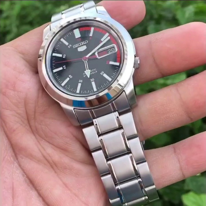 Seiko 5 SNKK31K1 Automatic Black Dial - Jam Tangan Pria SNKK31