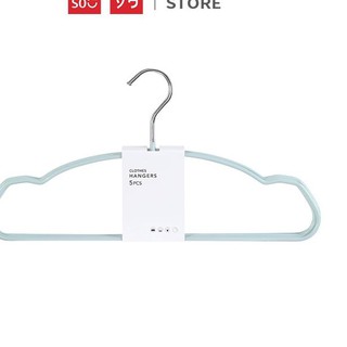 highqualit  Miniso  Official Metal Clothes Hanger  5 Pack 