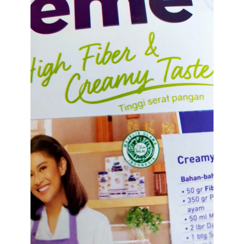 

Ellenka Fiber Creme 450g Box Fiber Cream 450gr Folding Box Susu Santan Creamer Gurih Sedap Nikmat