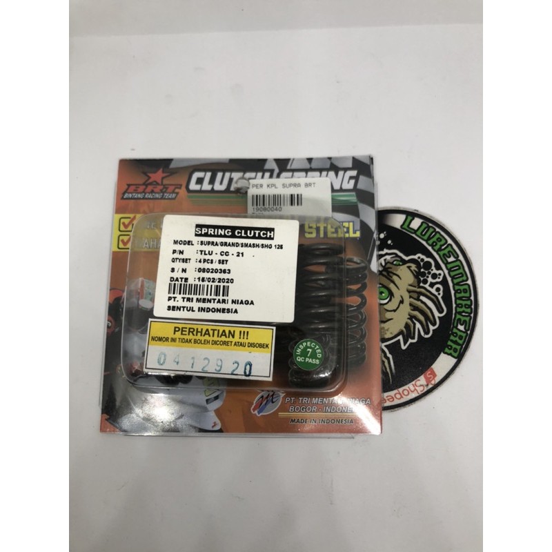PER KOPLING RACING SUPRA GRAND SMASH SHOGUN 125 BRT CLUTCH SPRING RACING BRT