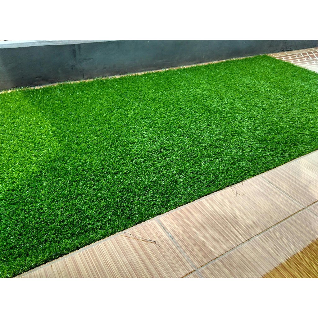 RUMPUT SINTETIS SWISS METERAN OUTDOOR DAN INDOOR 100X100 CM