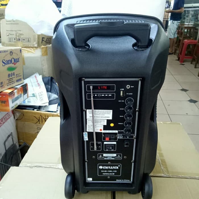 SPEAKER PORTABLE MEETING WIRELESS TOA AIWA WAS-112LVF 12 INCH