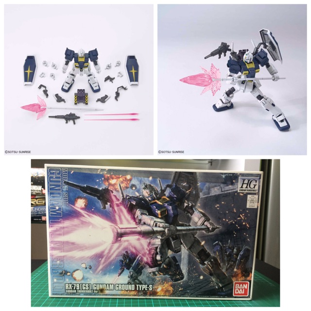 HGTB 1/144 Gundam Ground Type-S [Gundam Thunderbolt Ver.]