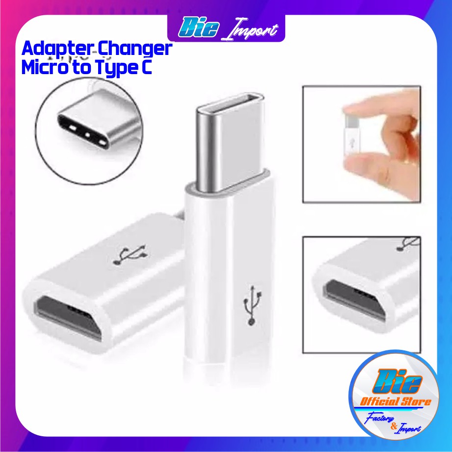 Converter Micro USB to Type C Original