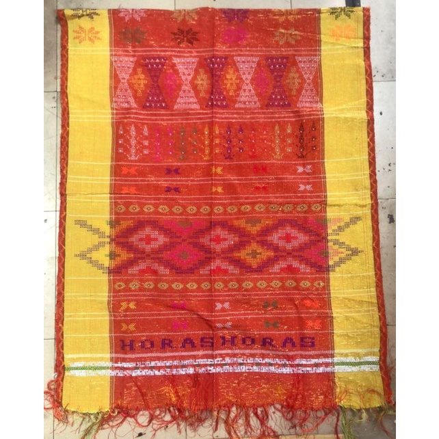 KAIN ULOS BATAK MEDAN HORAS ASLI ULOS