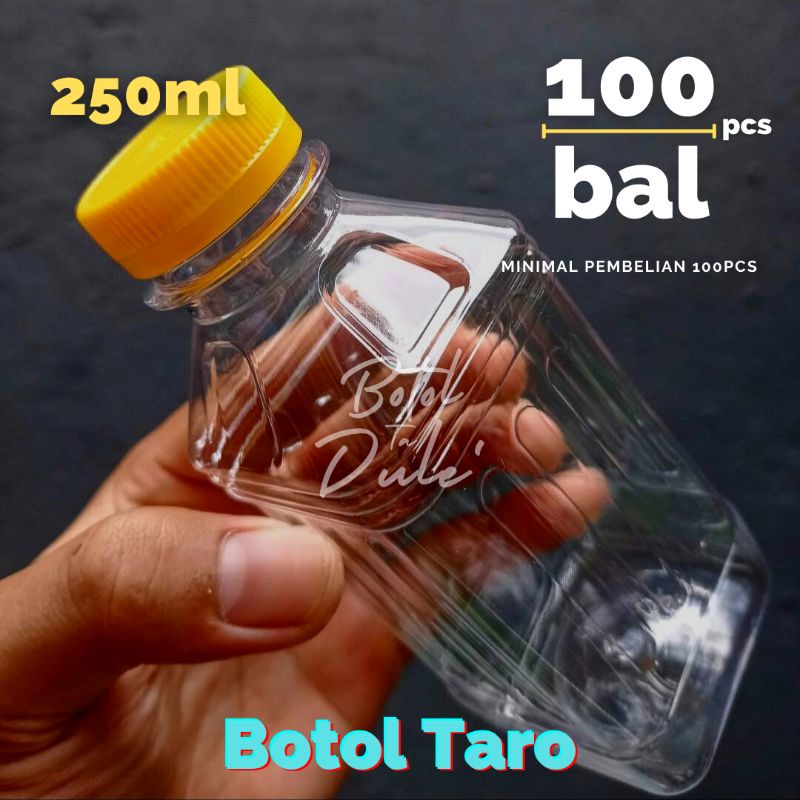 Botol Plastik Taro 250ml / Botol Taro 250ml / Botol Plastik 250ml