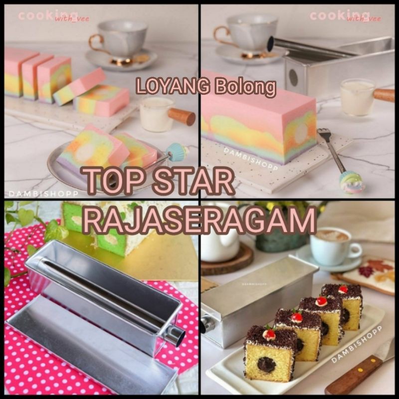 Loyang Kue Loyang Bolong Bulat Sekat Cetakan Roti ( PREMIUM QUALITY )