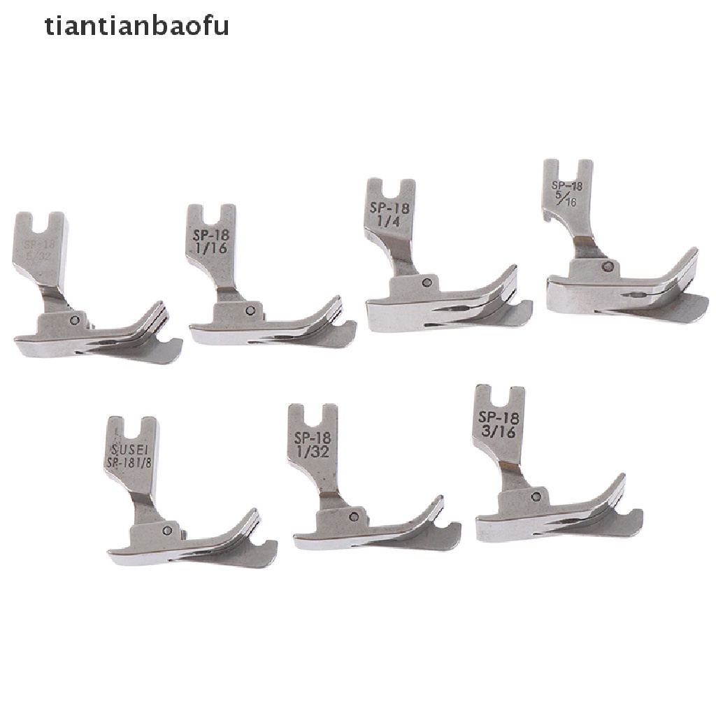 1pc presser foot Kanan Dan Lebar Bahan full steel Untuk Mesin Jahit