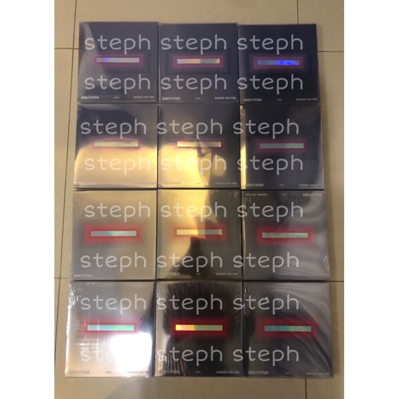 ENHYPEN ALBUM BDO [ BORDER DAY ONE ] SET SEALED