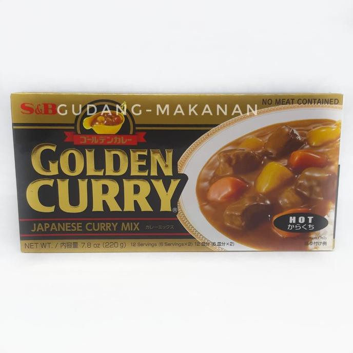 

Spesial - S&B Golden Curry 220 Gr - Hot