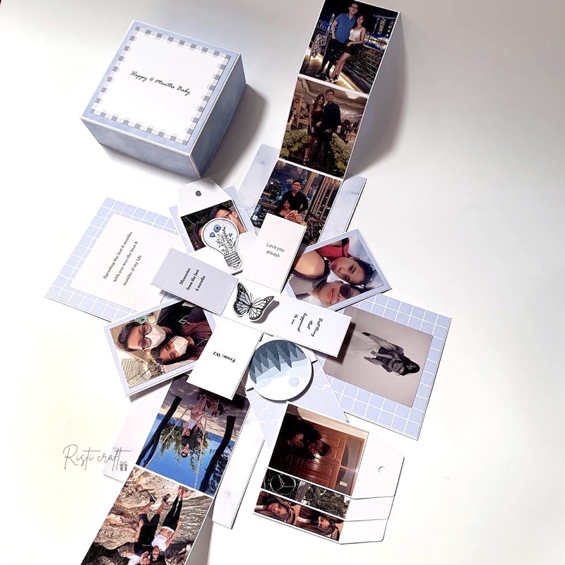 Jual (Custom) Exploding box - PHOTO GALLERY BOX | Explosion box | Kotak ...