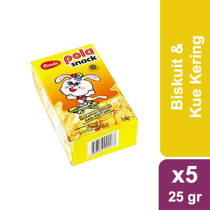 

Monde Pola Snack 25 gr x 5 pcs