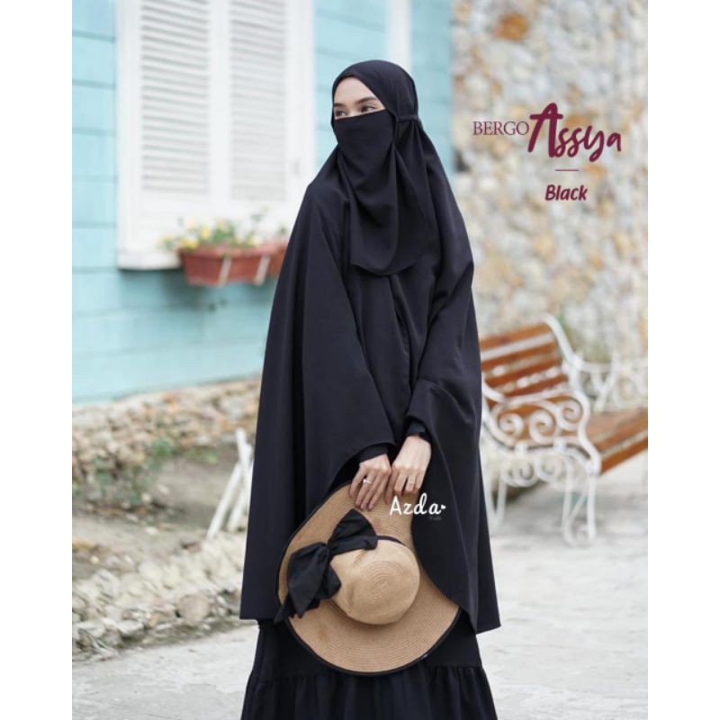 Jilbab Tali Jumbo Bergo Tali Jumbo New Assya by Azda Indonesia