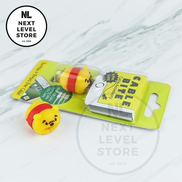 Cable Bite Disney Tsum Tsum Pelindung Kabel Protection - Pooh