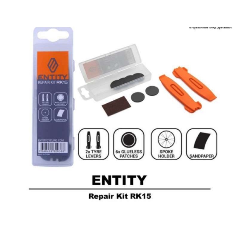 Entity RK15 Bicycle Tyre Puncture Repair Kit