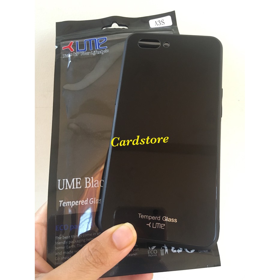 Black Case Cover Glass Ume Original Vivo Y81 - HP
