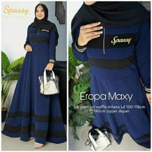 Maxy maxi dress eropa listen taluna ketryn louissa spassy uwais salsabila kiaa haana tazkia aghina