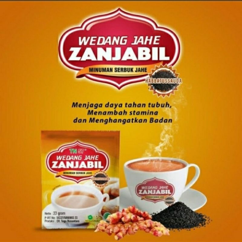 

Minuman Sehat Serbuk Wedang Jahe Zanjabil Plus Habatusauda