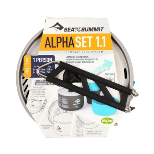 SEA TO SUMMIT ALPHA POT COOK SET 1.1//ALAT MASAK CAMPING//PANCI//ORIGINAL
