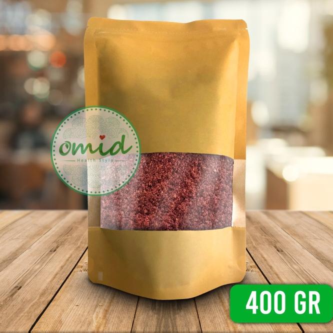 

Jual Sumac Powder | Rempah Bubuk Sumac - 400Gr [ Paper Pouch Packaging ] | Bumbu Rempah