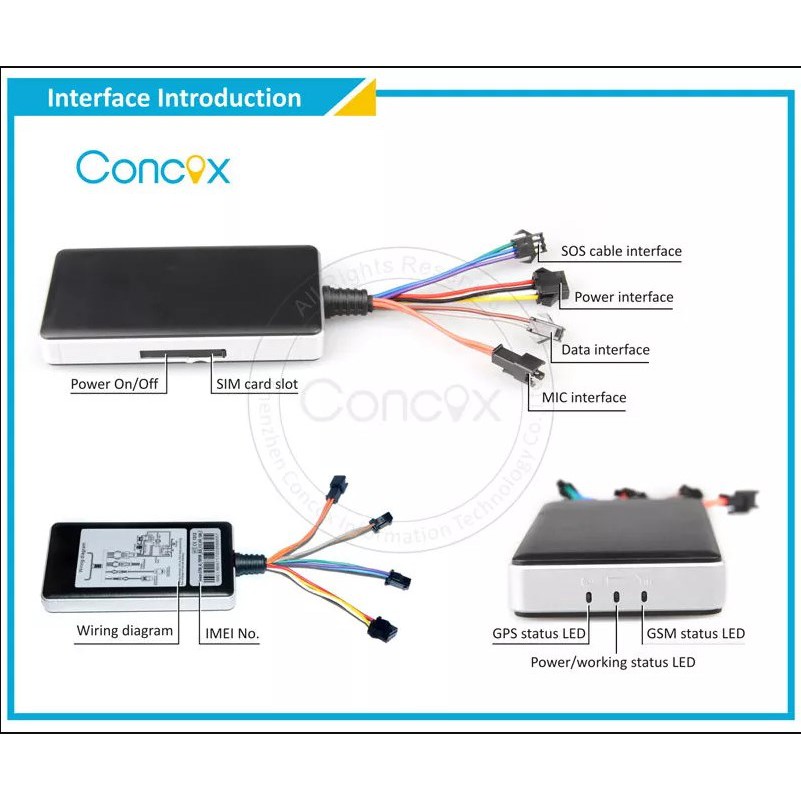 Concox Gps Tracker Gt06n Mobil Motor Garansi