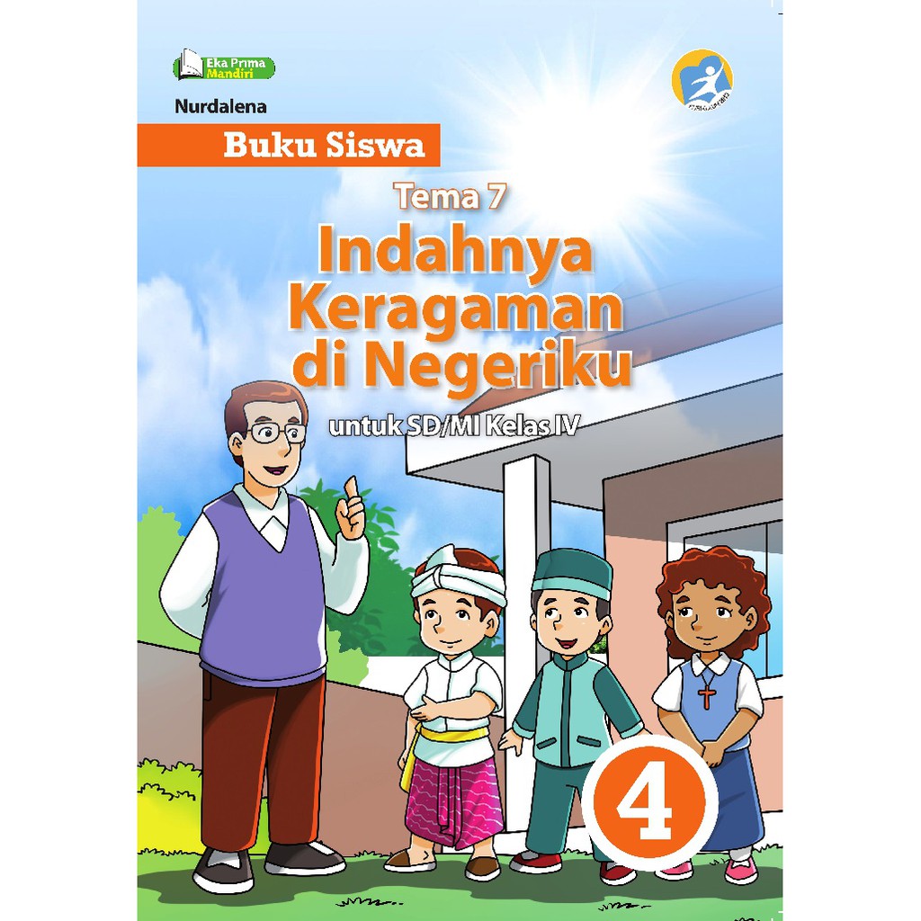 Jual Buku Siswa Eka Prima Mandiri Kelas 4 Tema 7 Indahnya Keragaman Di