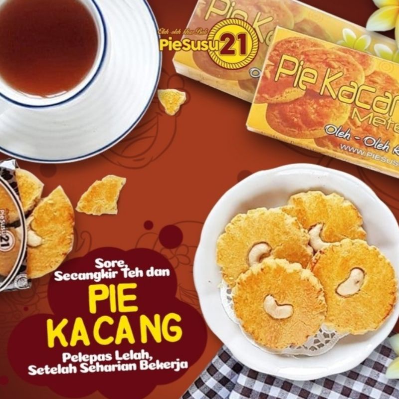 Pie Susu 21 Bali Premium Pie Kacang (9pcs)