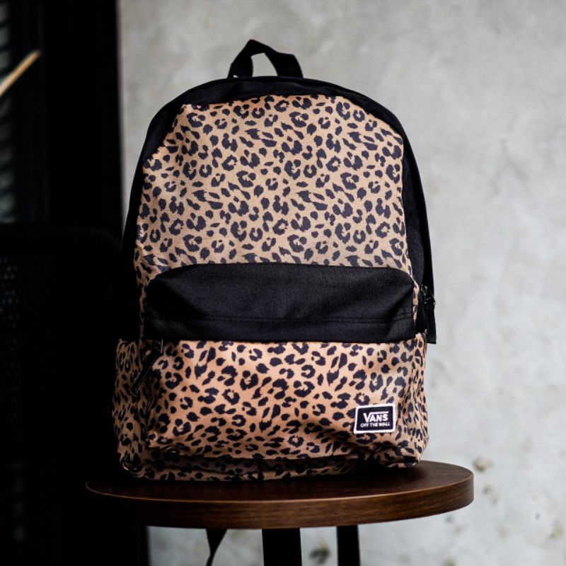SALE  Vans Backpack Leopard Original - Vans Backpack Original - Vans Backpack - Tas Vans Backpack Le